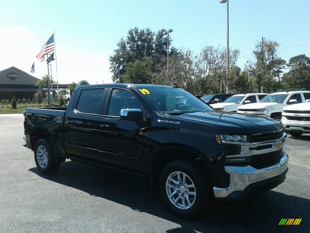 2019 Silverado 1500 LT Crew Cab - Black / Jet Black photo #7