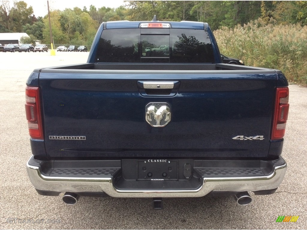 2019 1500 Big Horn Crew Cab 4x4 - Patriot Blue Pearl / Black photo #5