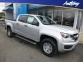 2019 Silver Ice Metallic Chevrolet Colorado WT Crew Cab 4x4  photo #1