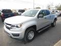 2019 Silver Ice Metallic Chevrolet Colorado WT Crew Cab 4x4  photo #8