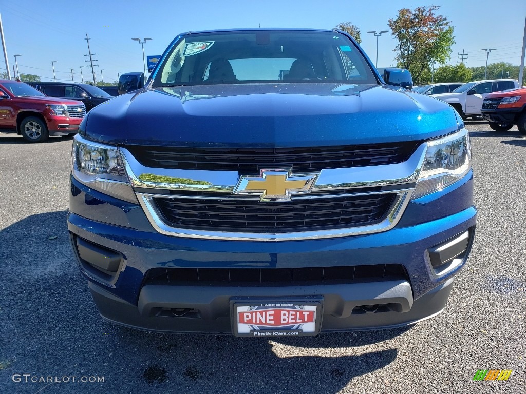 2019 Colorado WT Crew Cab 4x4 - Kinetic Blue Metallic / Jet Black/Dark Ash photo #2