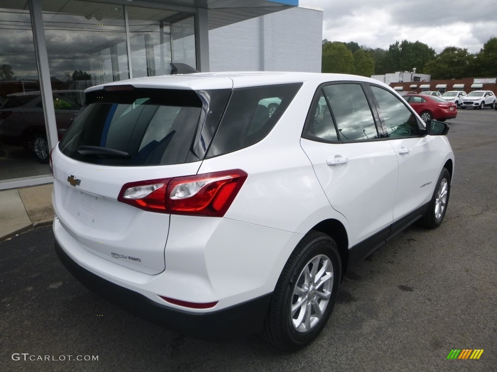 2019 Equinox LS AWD - Summit White / Medium Ash Gray photo #4