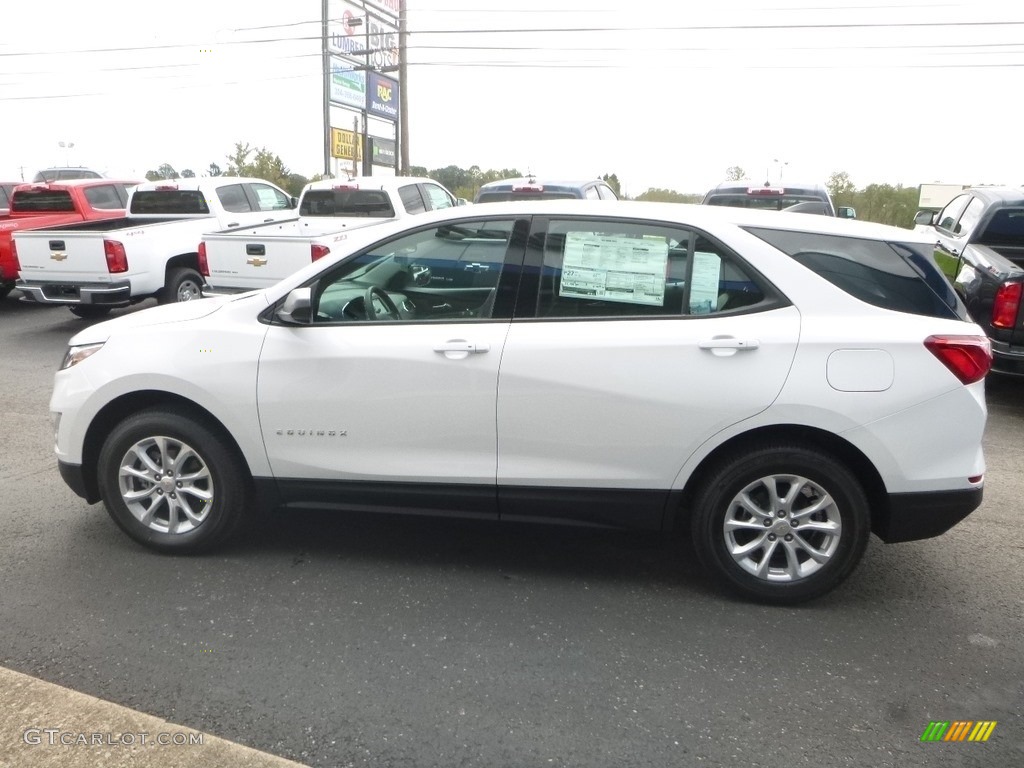 2019 Equinox LS AWD - Summit White / Medium Ash Gray photo #7