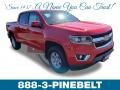 2019 Red Hot Chevrolet Colorado WT Crew Cab 4x4  photo #1