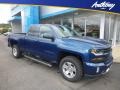 Deep Ocean Blue Metallic 2019 Chevrolet Silverado LD LT Z71 Double Cab 4x4