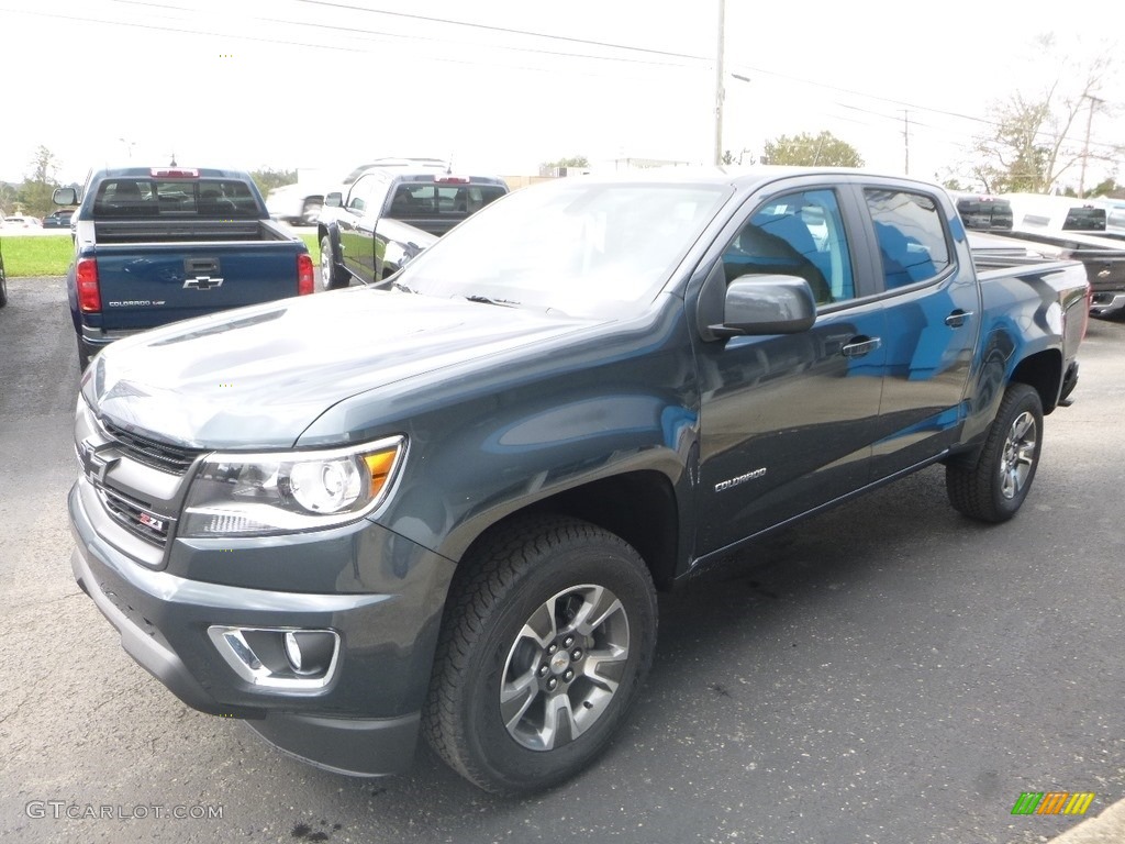 2019 Colorado Z71 Crew Cab 4x4 - Shadow Gray Metallic / Jet Black photo #8