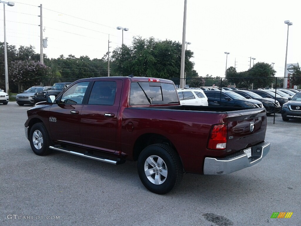 2018 1500 SLT Crew Cab - Delmonico Red Pearl / Black/Diesel Gray photo #3