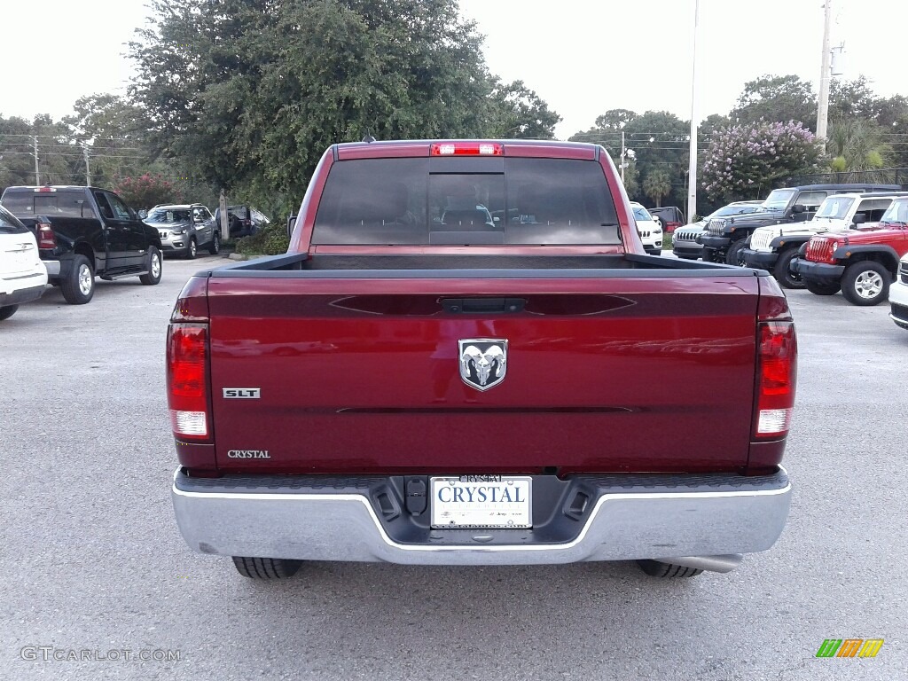 2018 1500 SLT Crew Cab - Delmonico Red Pearl / Black/Diesel Gray photo #4