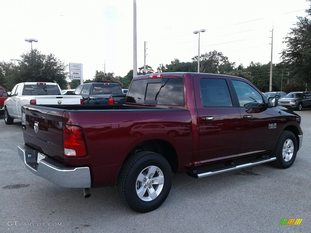 2018 1500 SLT Crew Cab - Delmonico Red Pearl / Black/Diesel Gray photo #5