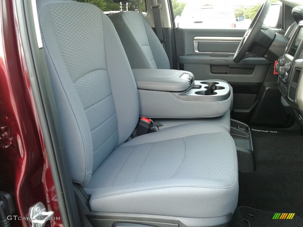 2018 1500 SLT Crew Cab - Delmonico Red Pearl / Black/Diesel Gray photo #12