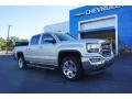 2018 Quicksilver Metallic GMC Sierra 1500 SLT Crew Cab 4WD  photo #1