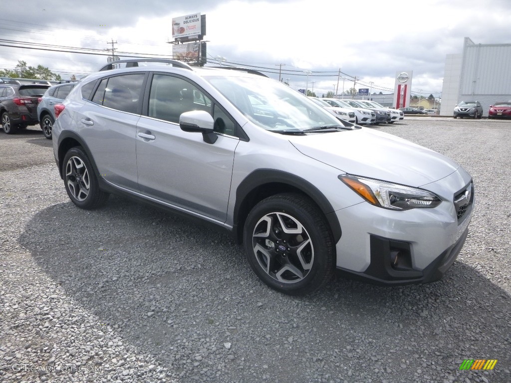 2019 Crosstrek 2.0i Limited - Ice Silver Metallic / Black photo #1