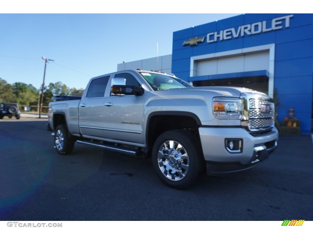 2019 Sierra 2500HD Denali Crew Cab 4WD - Quicksilver Metallic / Jet Black photo #1