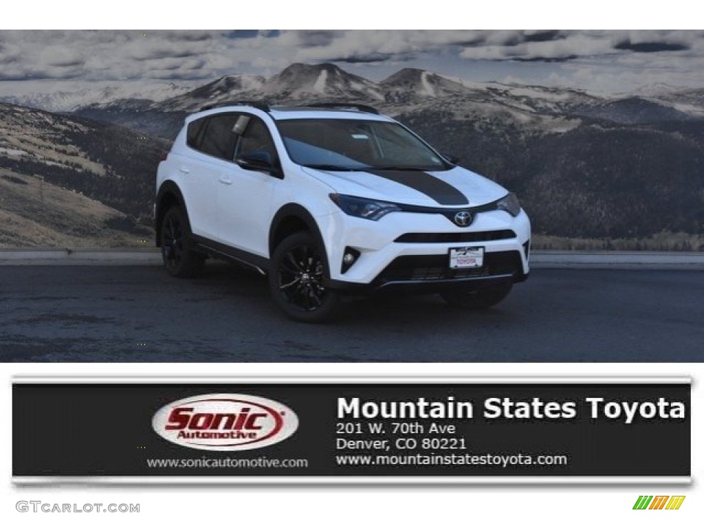 2018 Super White Toyota Rav4 Adventure Awd 129876597