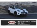 2018 Super White Toyota RAV4 Adventure AWD  photo #1