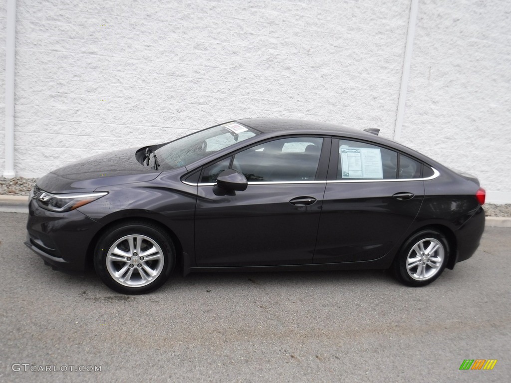 2016 Cruze LT Sedan - Tungsten Metallic / Jet Black photo #2