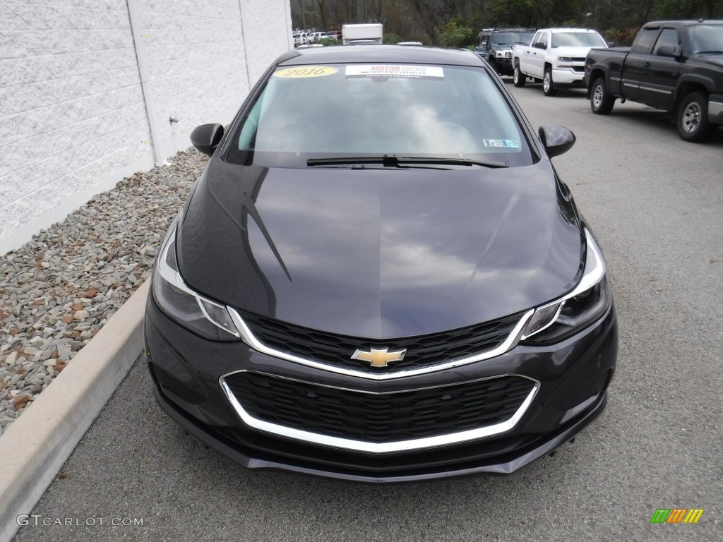 2016 Cruze LT Sedan - Tungsten Metallic / Jet Black photo #4