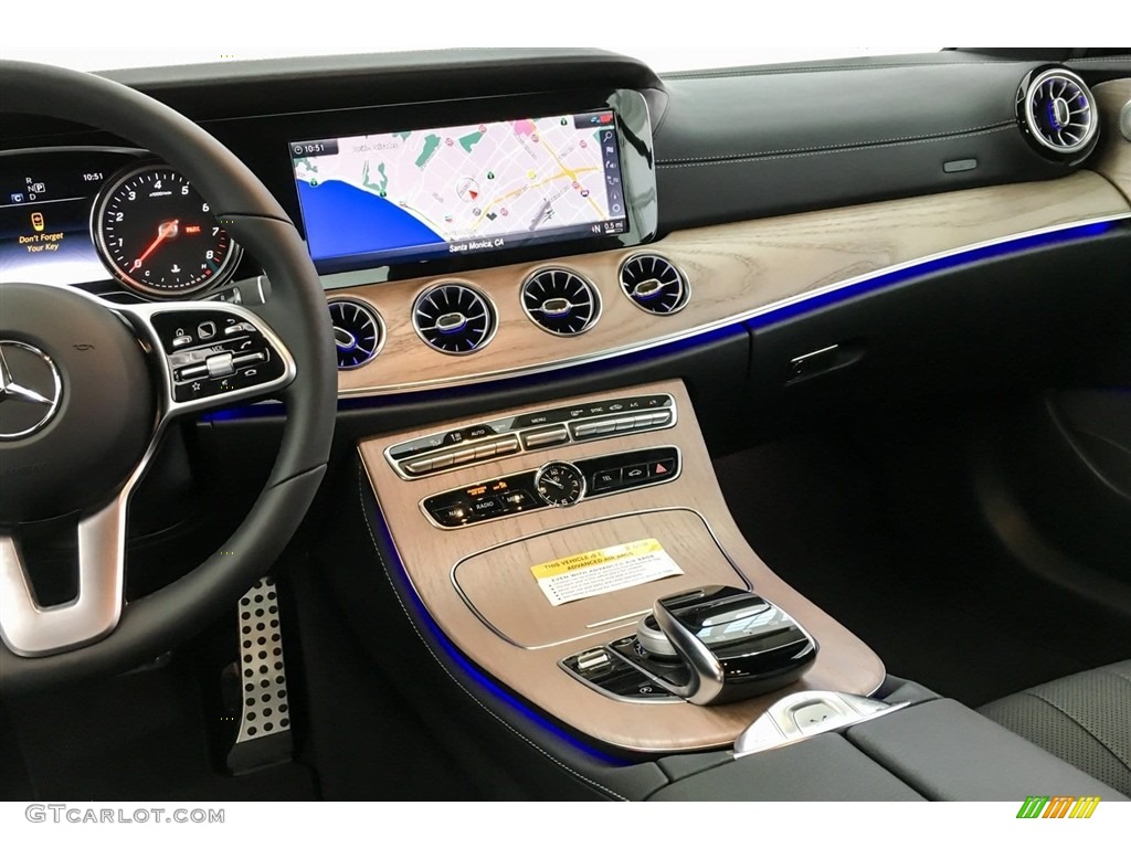 2019 Mercedes-Benz E 450 Cabriolet Black Dashboard Photo #129888748