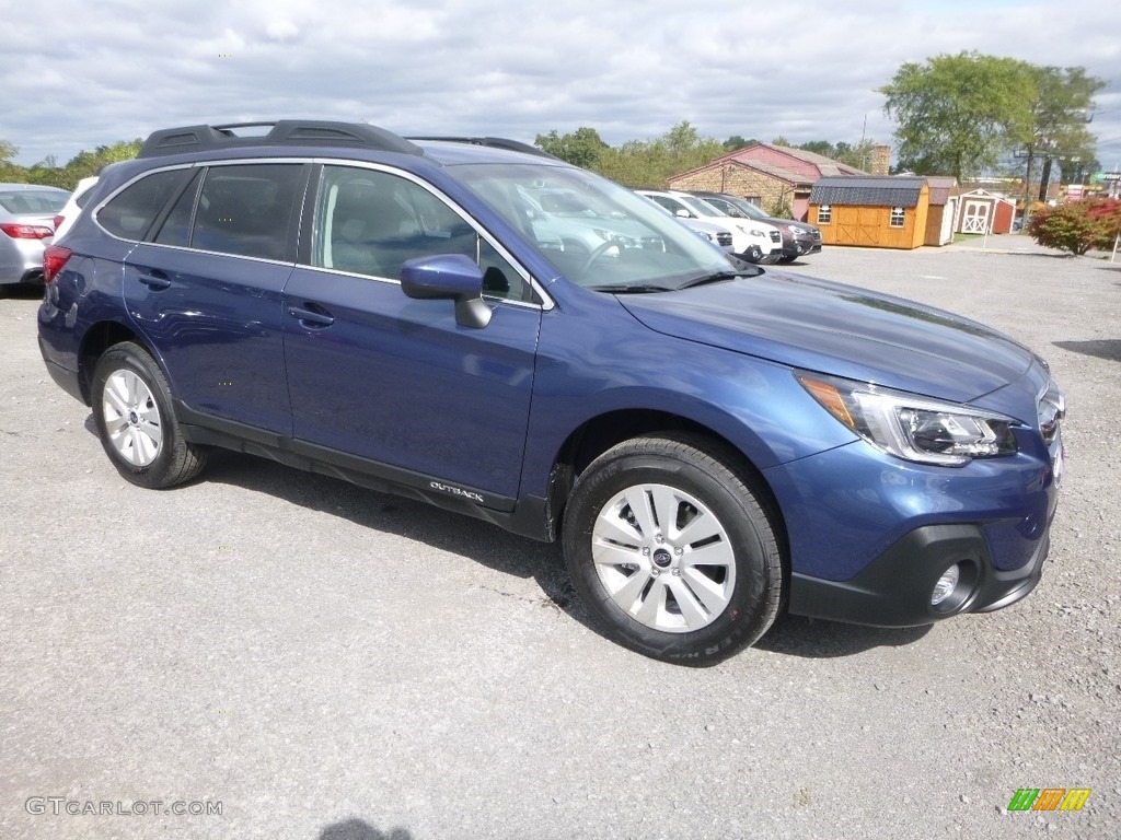 2019 Outback 2.5i Premium - Abyss Blue Pearl / Slate Black photo #1