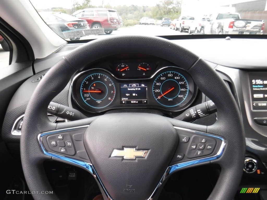 2016 Cruze LT Sedan - Tungsten Metallic / Jet Black photo #21