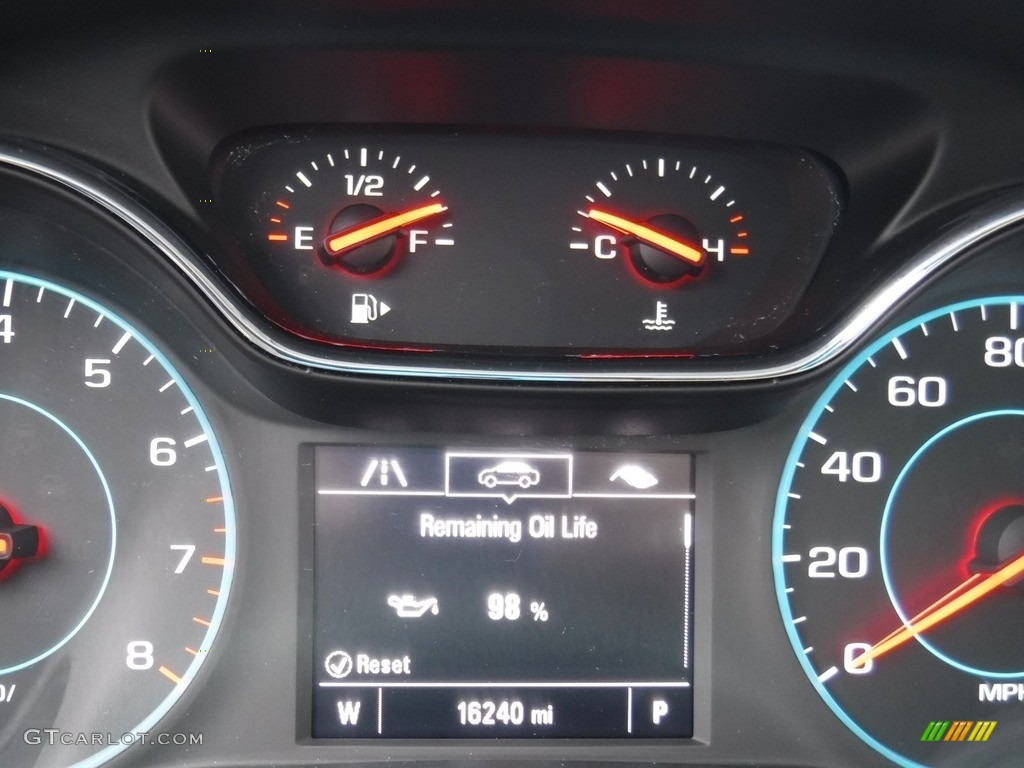 2016 Cruze LT Sedan - Tungsten Metallic / Jet Black photo #35