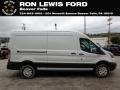 2019 Oxford White Ford Transit Van 350 MR Long  photo #1