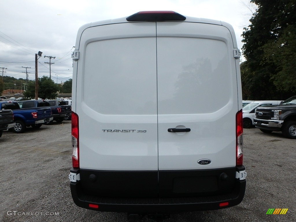 2019 Transit Van 350 MR Long - Oxford White / Pewter photo #6
