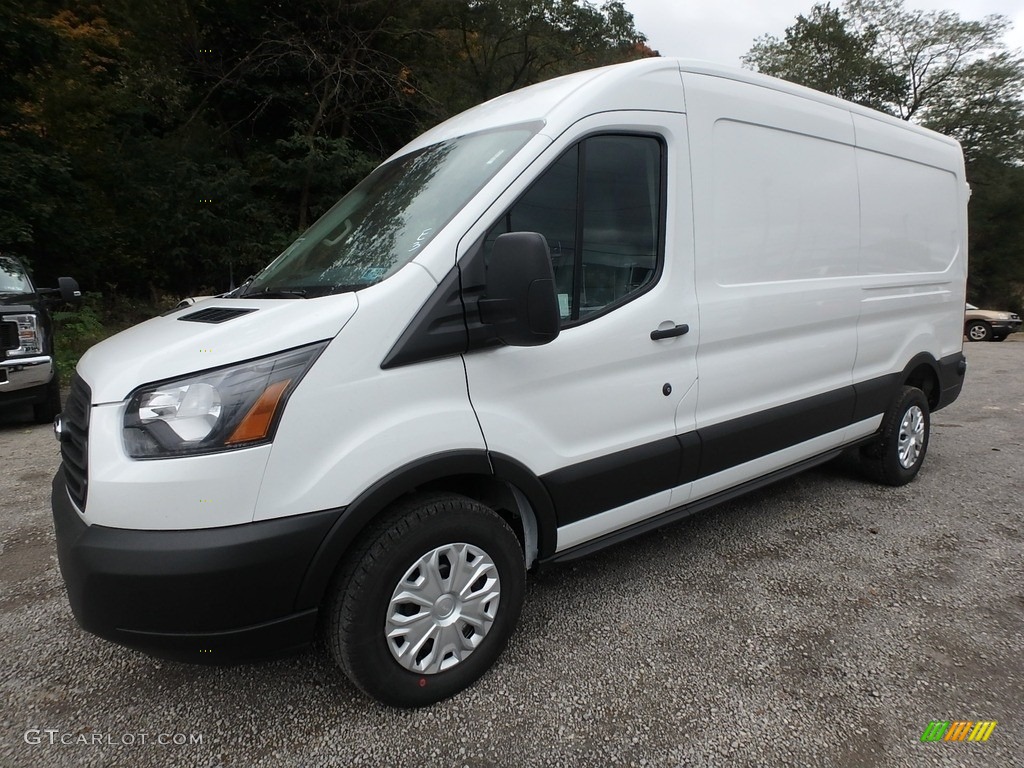 2019 Transit Van 350 MR Long - Oxford White / Pewter photo #10