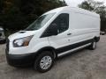 2019 Oxford White Ford Transit Van 350 MR Long  photo #10