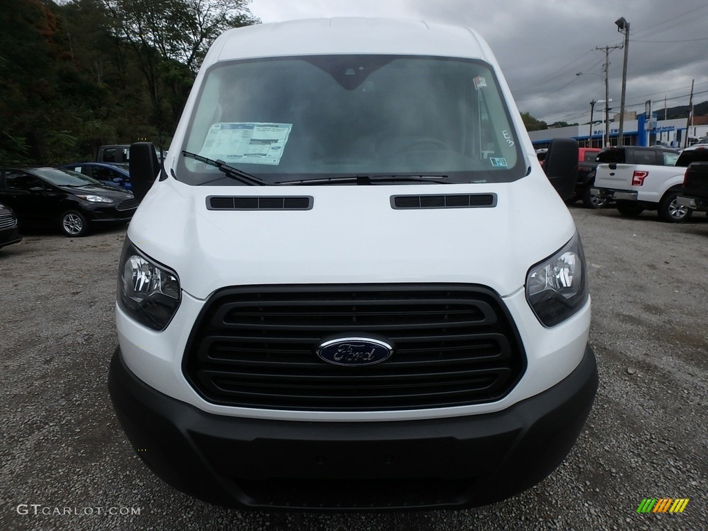 2019 Transit Van 350 MR Long - Oxford White / Pewter photo #11