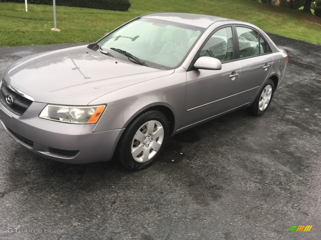 2007 Sonata GLS - Steel Gray / Gray photo #10