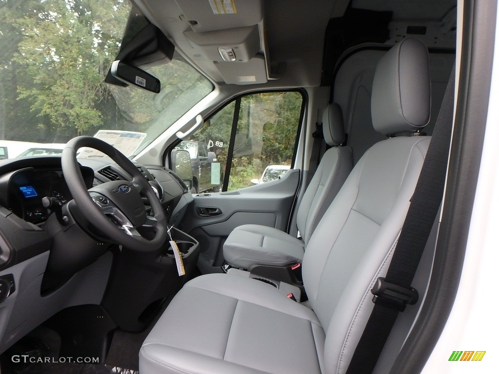 2019 Transit Van 350 MR Long - Oxford White / Pewter photo #14
