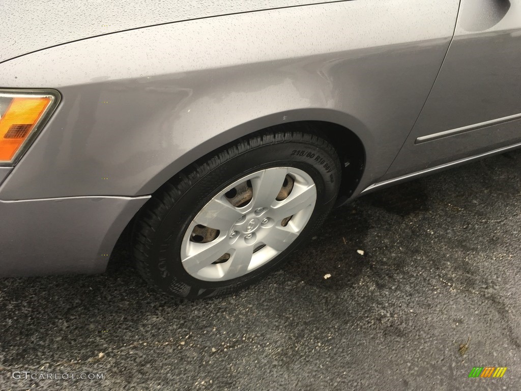 2007 Sonata GLS - Steel Gray / Gray photo #11