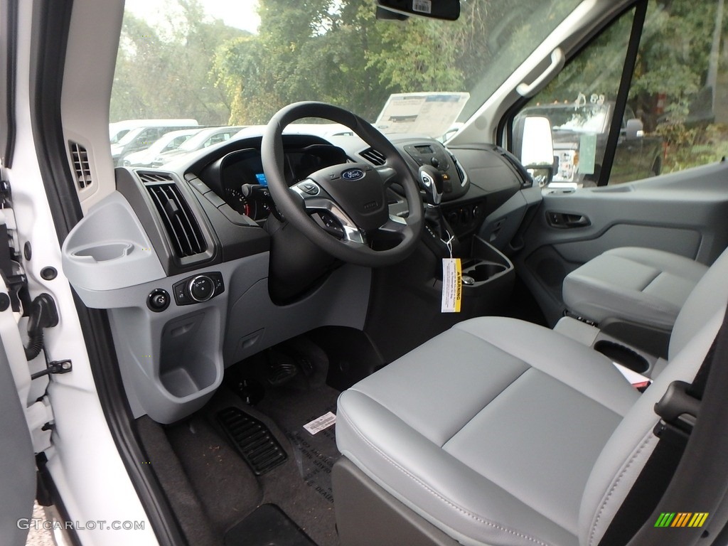 2019 Transit Van 350 MR Long - Oxford White / Pewter photo #15