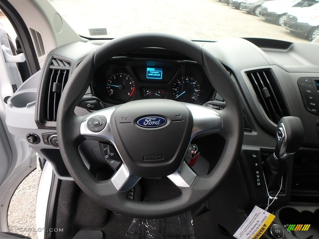 2019 Transit Van 350 MR Long - Oxford White / Pewter photo #18