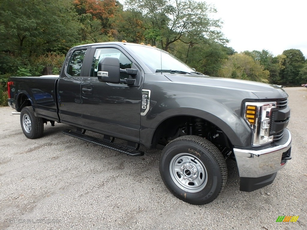 Magnetic 2019 Ford F350 Super Duty XL SuperCab 4x4 Exterior Photo #129890104