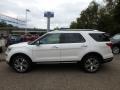 2018 White Platinum Ford Explorer Platinum 4WD  photo #5