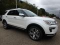 2018 White Platinum Ford Explorer Platinum 4WD  photo #8