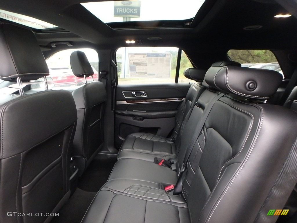 2018 Explorer Platinum 4WD - White Platinum / Ebony Black photo #11
