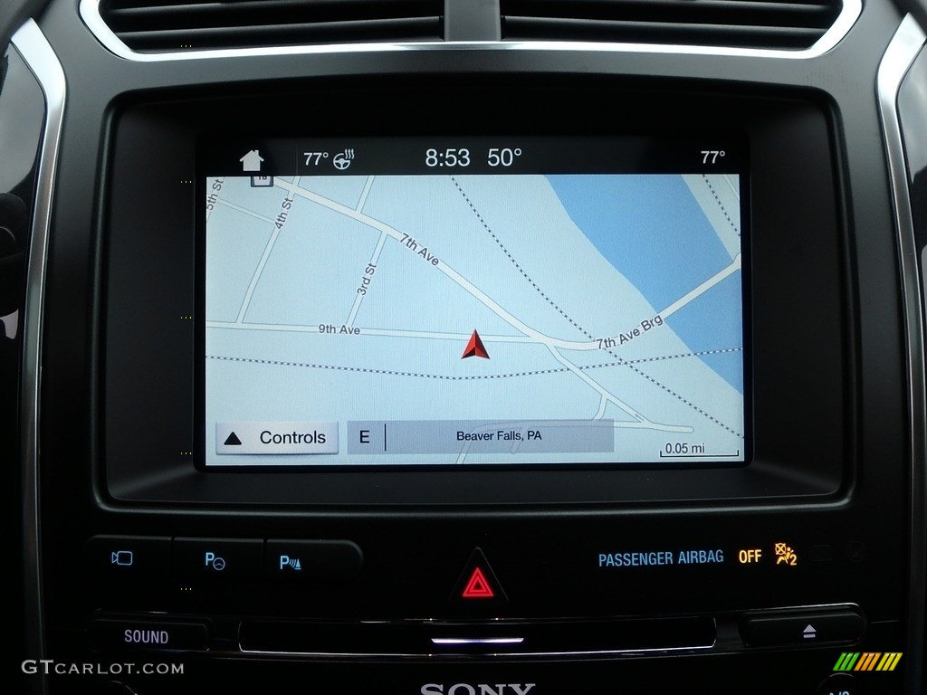 2018 Explorer Platinum 4WD - White Platinum / Ebony Black photo #18