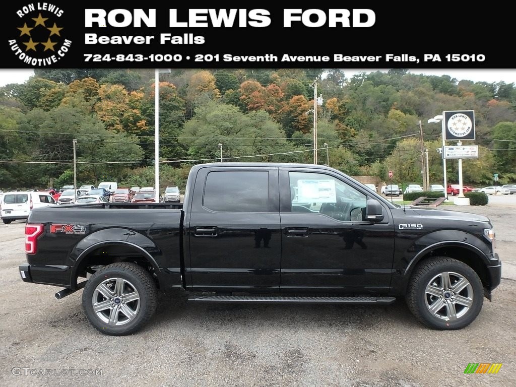 2018 F150 XLT SuperCrew 4x4 - Shadow Black / Black photo #1
