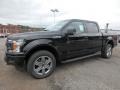 2018 Shadow Black Ford F150 XLT SuperCrew 4x4  photo #6