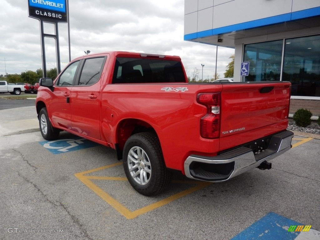 2019 Silverado 1500 LT Crew Cab 4WD - Red Hot / Jet Black photo #5