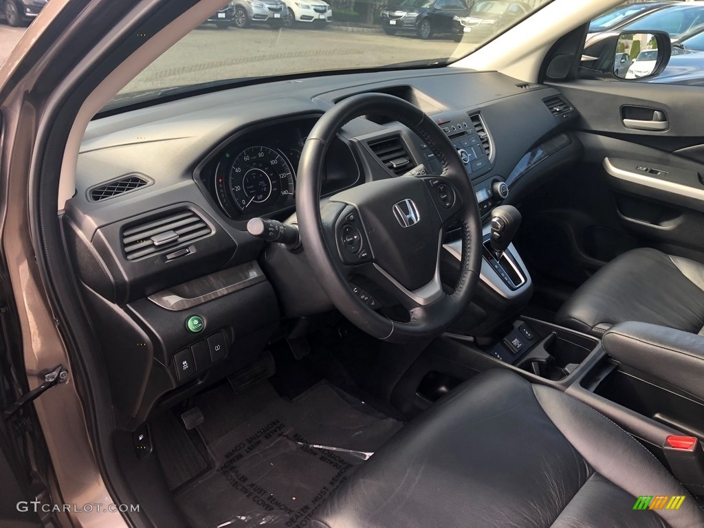2014 CR-V EX-L AWD - Urban Titanium Metallic / Black photo #20