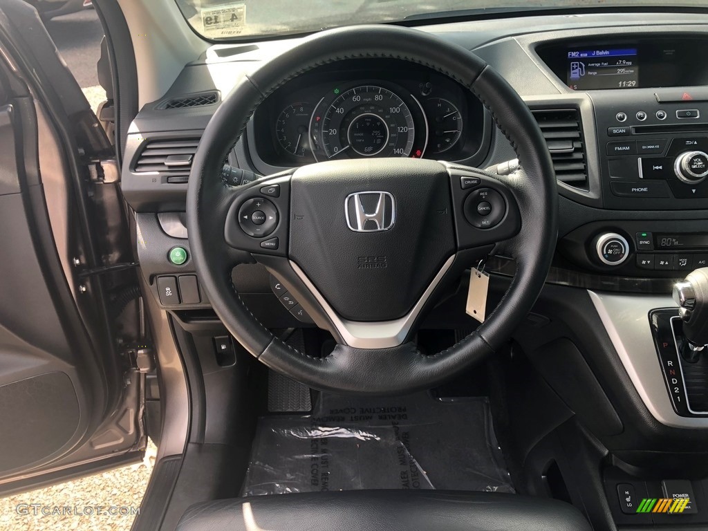 2014 CR-V EX-L AWD - Urban Titanium Metallic / Black photo #24