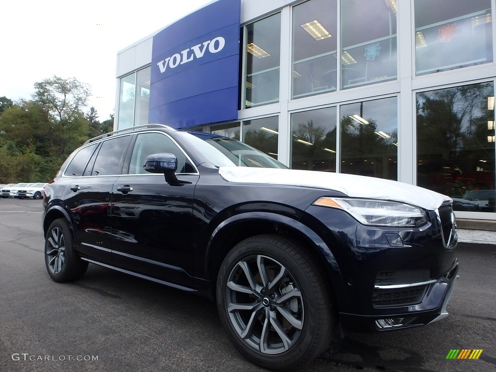 2019 XC90 T6 AWD Momentum - Magic Blue Metallic / Blonde photo #1