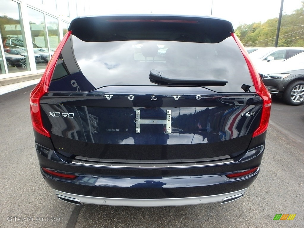 2019 XC90 T6 AWD Momentum - Magic Blue Metallic / Blonde photo #3