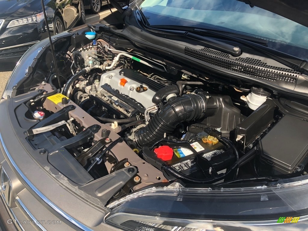 2014 CR-V EX-L AWD - Urban Titanium Metallic / Black photo #32