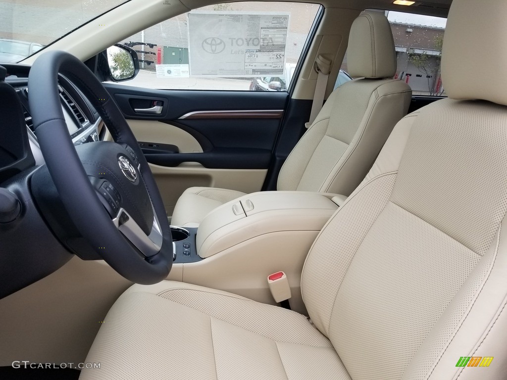 2019 Highlander Limited AWD - Alumina Jade Metallic / Almond photo #3