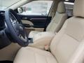 Almond Front Seat Photo for 2019 Toyota Highlander #129894206